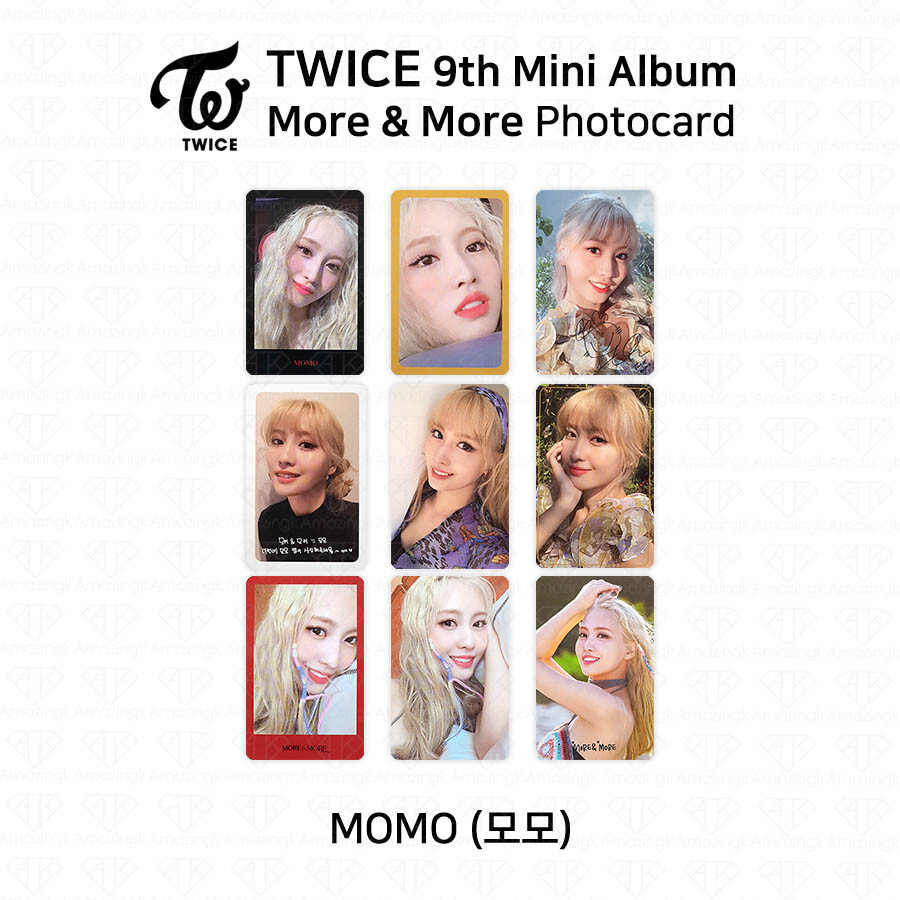 TWICE 9th Mini Album More And More Official Photocard Momo K-POP