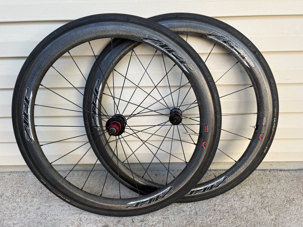 Zipp 303 Firecrest Road Bike Rim Brake Carbon Clincher Wheelset