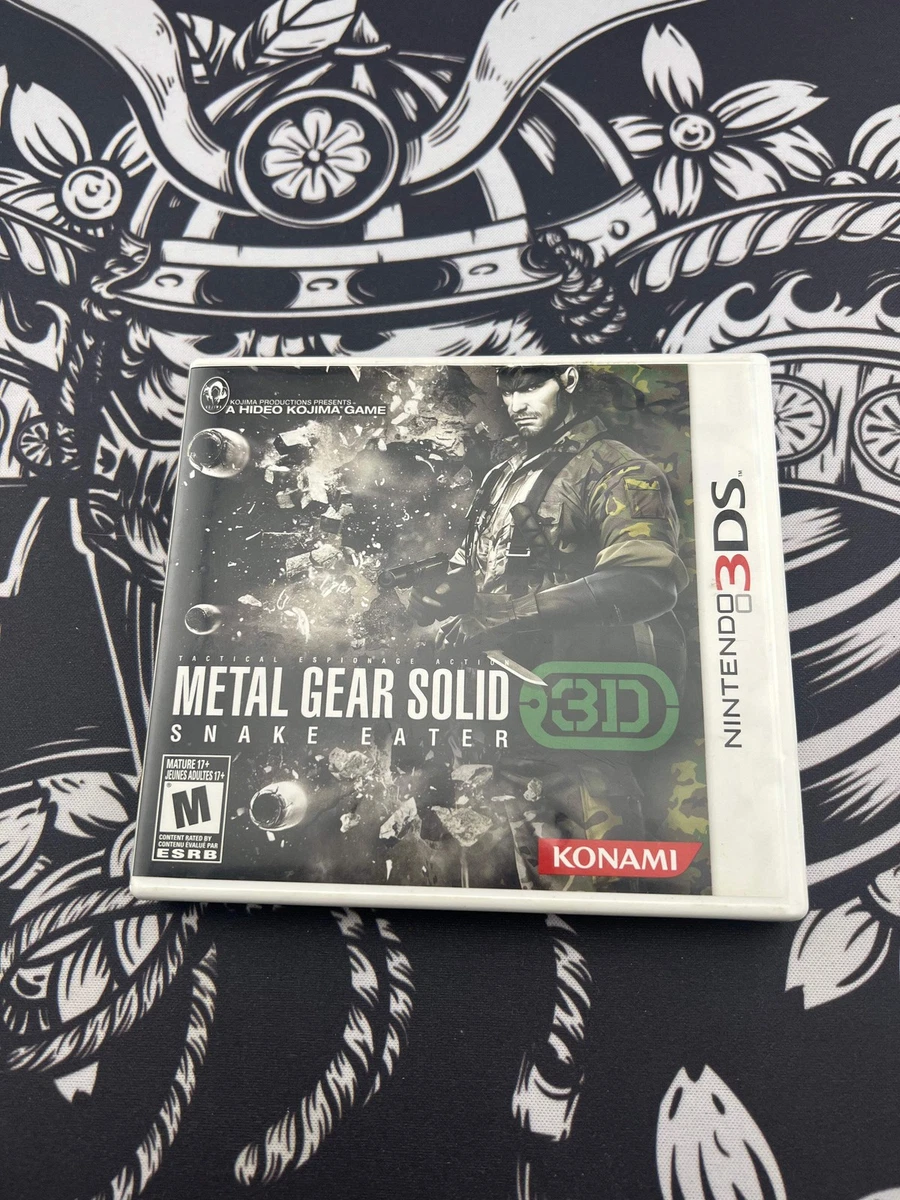 Nintendo 3DS Metal Gear Solid 3: Snake Eater Video Games for sale
