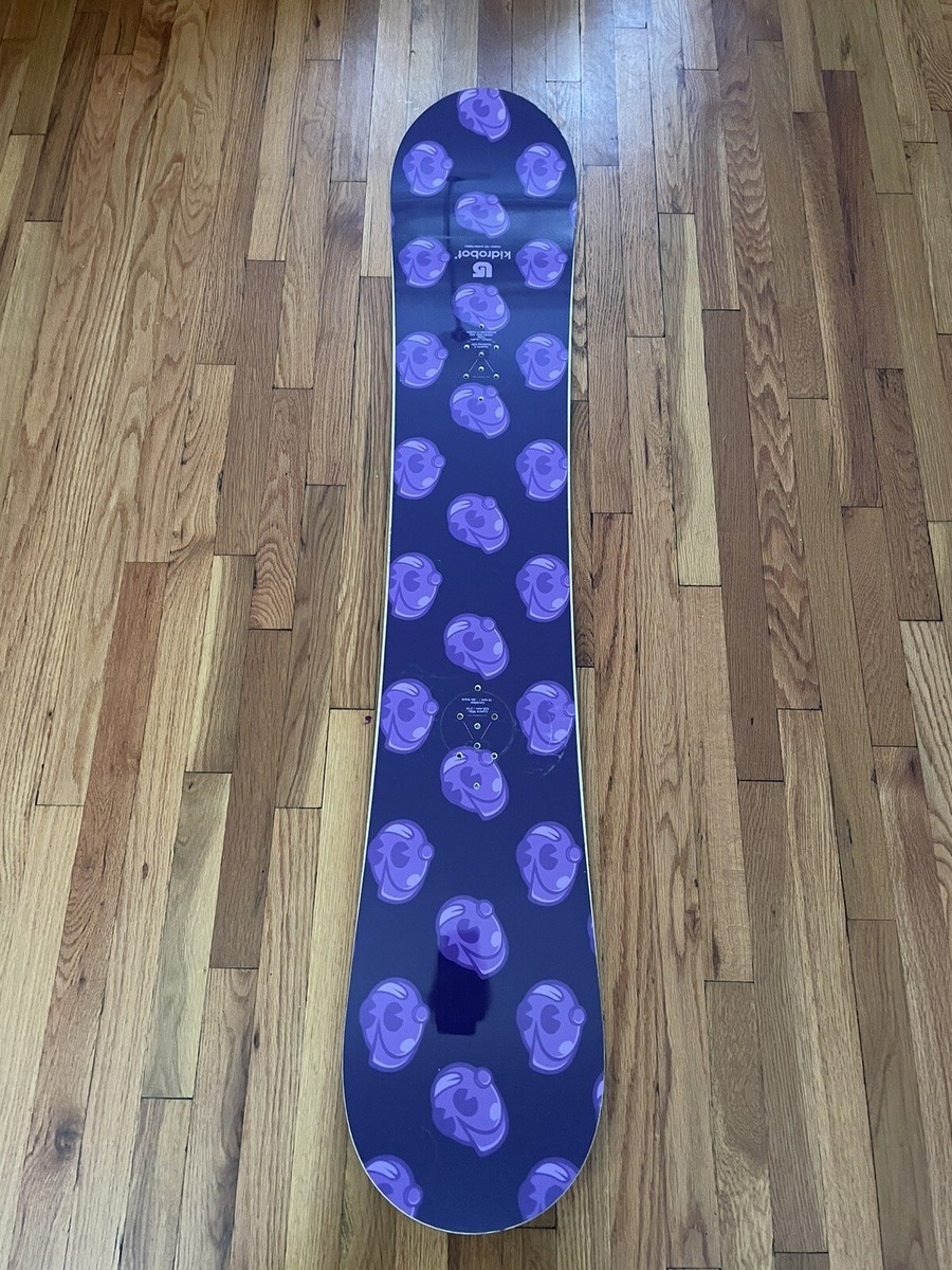 Limited Edition Burton Kidrobot 158cm Custom X Snowboard Rare 2008