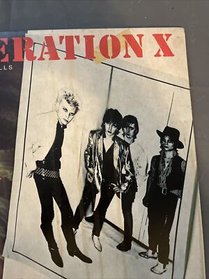 Generation X Valley Of The Dolls 1979 Record LP Vinyl Punk Rock