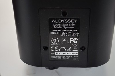 Audyssey Lower East Side Powered Computer Multimedia Speakers w