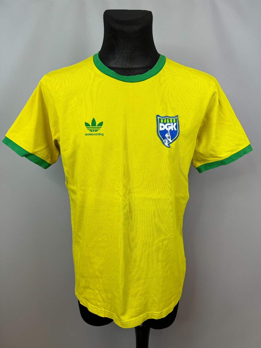 SKATEBOARDING DGK WORLD CUP BRAZIL SHIRT RODRIGO FOOTBALL ADIDAS