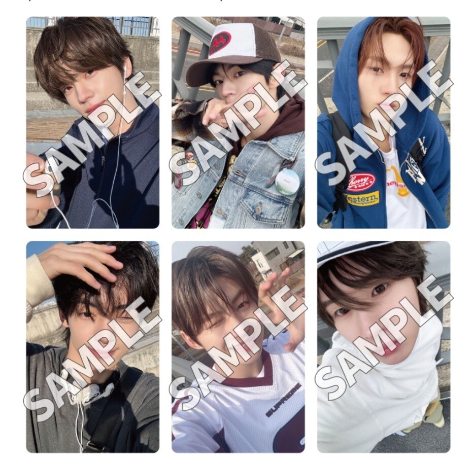 TWS TRY WITH US 3rd Mini Album photo card JAPAN POB Compact