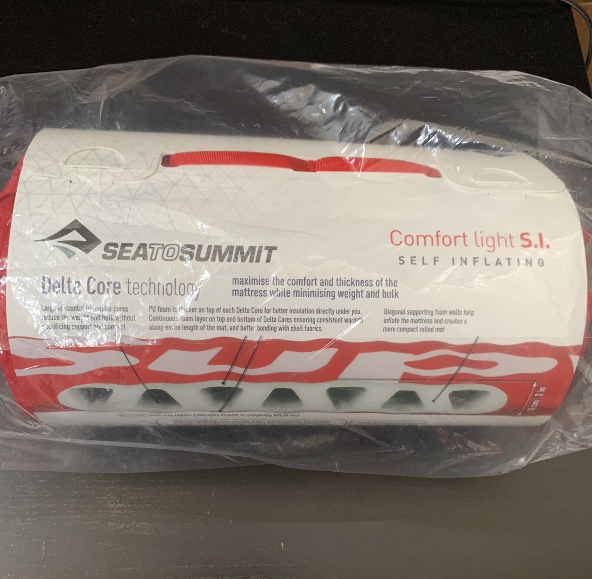 SUPREME SEA TO SUMMIT SELF INFLATING SLEEPING MAT RED Brand New | eBay