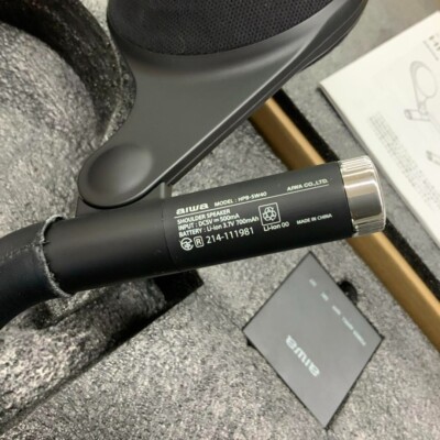 Aiwa HPB-SW40 Butterfly Audio Shoulder Speaker Black wirh Original