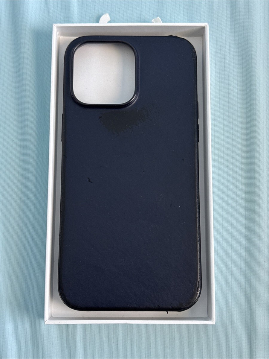 Apple Leather Case with MagSafe for iPhone 14 Pro Max - Ink