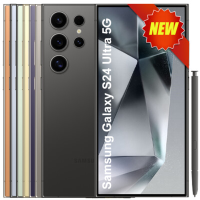 Samsung Galaxy S24 Ultra - 256 GB - Titanium Gray (Unlocked) for