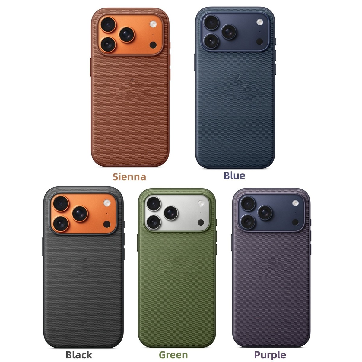 For iPhone 17 Pro Max 17 Pro TechWoven Case with MagSafe Blue