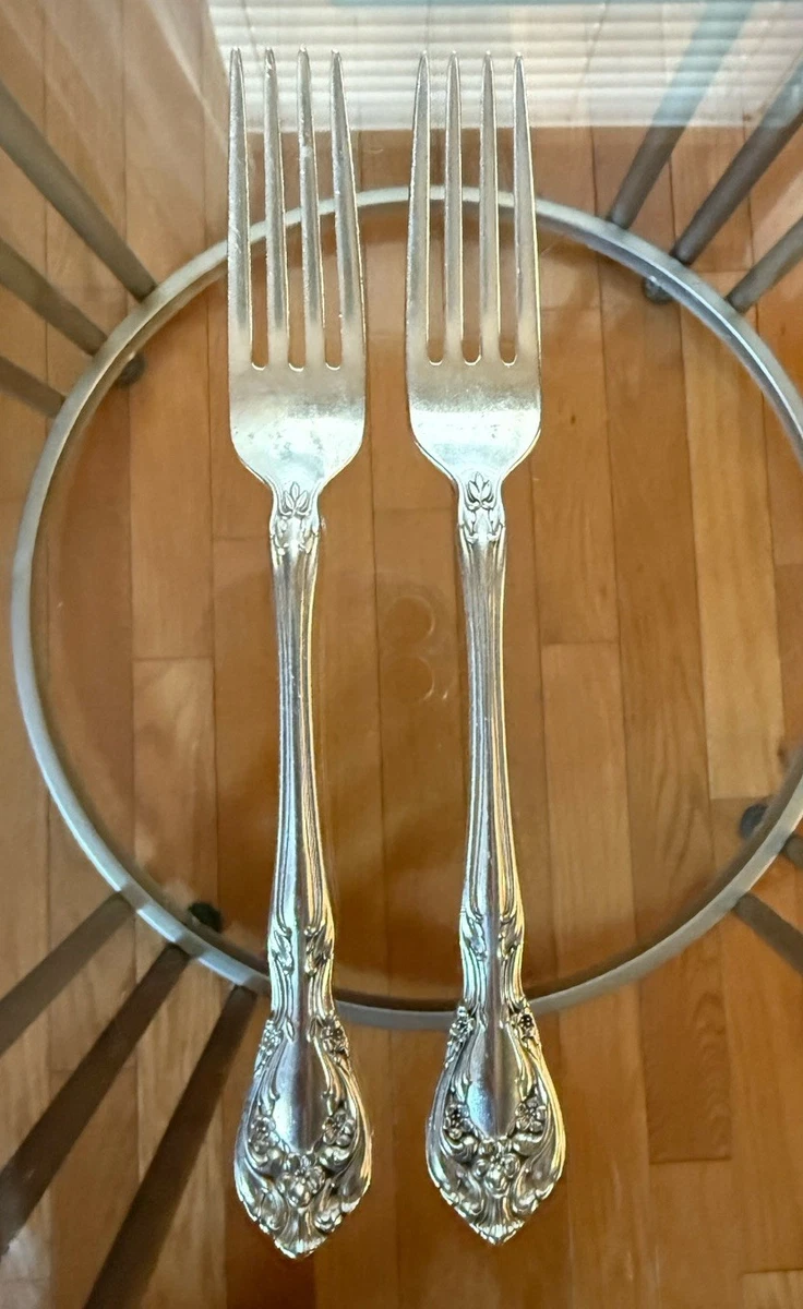Alvin Chateau Rose Antique US Sterling Silver Flatware Sets for