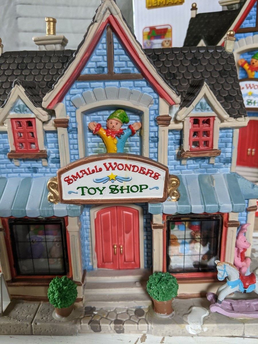 Lemax small wonders toy shop village building house shop | eBay