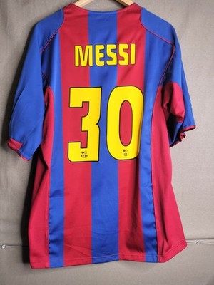MINT Lionel Messi 30 XL FC Barcelona 2004-2005 Home Jersey Trikot
