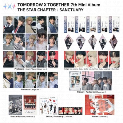 TXT 7th Mini Album The Star Chapter : SANCTUARY Standard Angel ver
