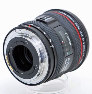 Canon EF8-15 EF 8-15mm F4L Fish Eye USM Lens Made In Japan | eBay