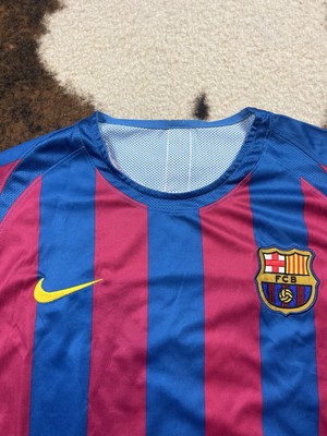 Nike FC Barcelona Samuel Eto'o #9 Soccer Jersey Football Shirt | eBay