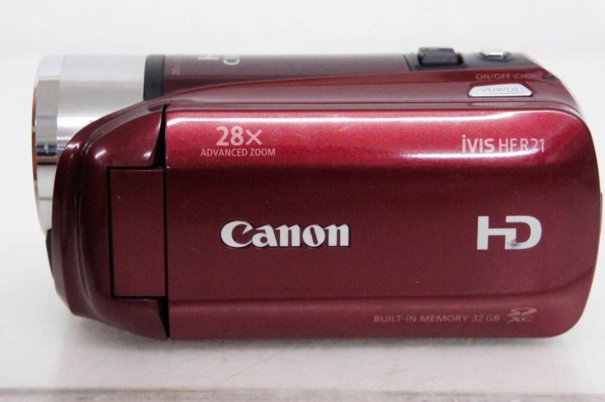 Canon iVIS HF R21 Red Digital Video Camera Camcorder VIXIA HF R21