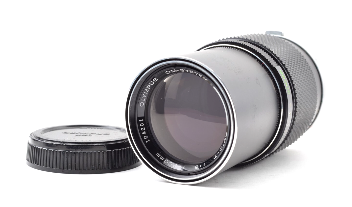 Top Mint】OLYMPUS OM-SYSTEM F.ZUIKO AUTO-T 200mm f/5 from Japan