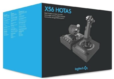 Logitech G X56 H.O.T.A.S. RGB Throttle & Stick Simulation
