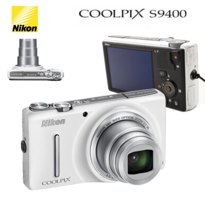 Nikon COOLPIX S9400 18.1MP Digital Camera 18x Optical Zoom - 90