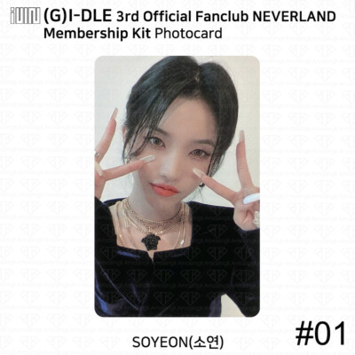 G)I-DLE G-IDLE IDLE 3rd Official Fanclub NEVERLAND Membership Kit