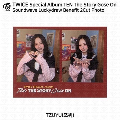 TWICE Special Album TEN : The Story Goes On Soundwave Luckydraw