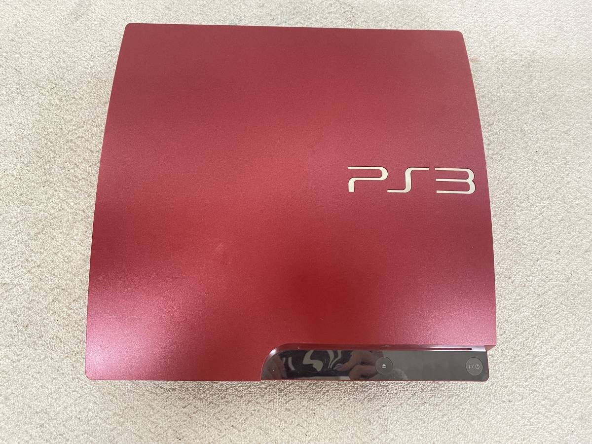 Sony PlayStation 3 Slim 320GB Scarlet Console - Red for sale