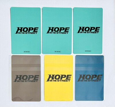 BTS J-HOPE HOPE ON THE STREET VOL.1 JAPAN Lucky Draw UMS JPFC