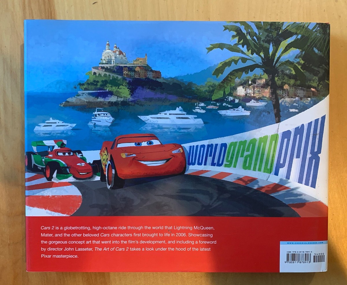The Art of Cars 2 by Ben Queen and Karen Paik (2011) signed by