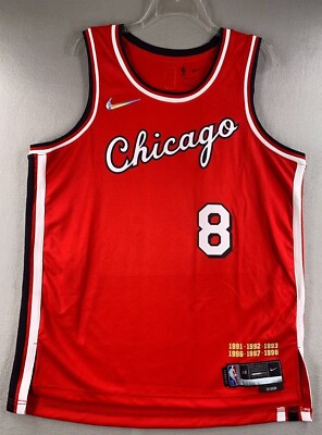 Zach Lavine Chicago Bulls Nike City Edition Swingman Jersey Men's