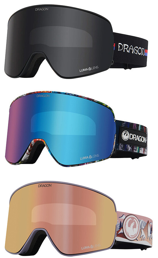 Dragon Alliance NFX2 LumaLens Frameless Snow Goggles w/ Bonus Lens