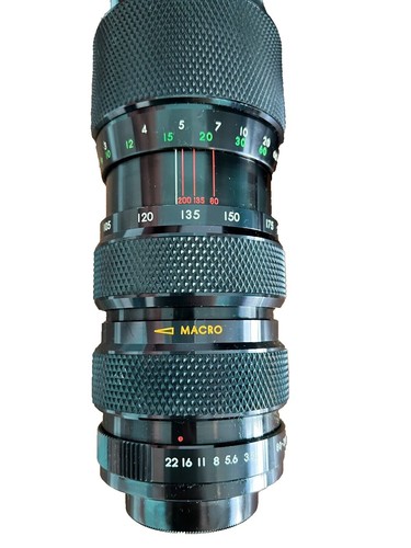 Soligor C/FD Macro f=85-205mm 1:3.8 Lens Vintage Made In Japan | eBay