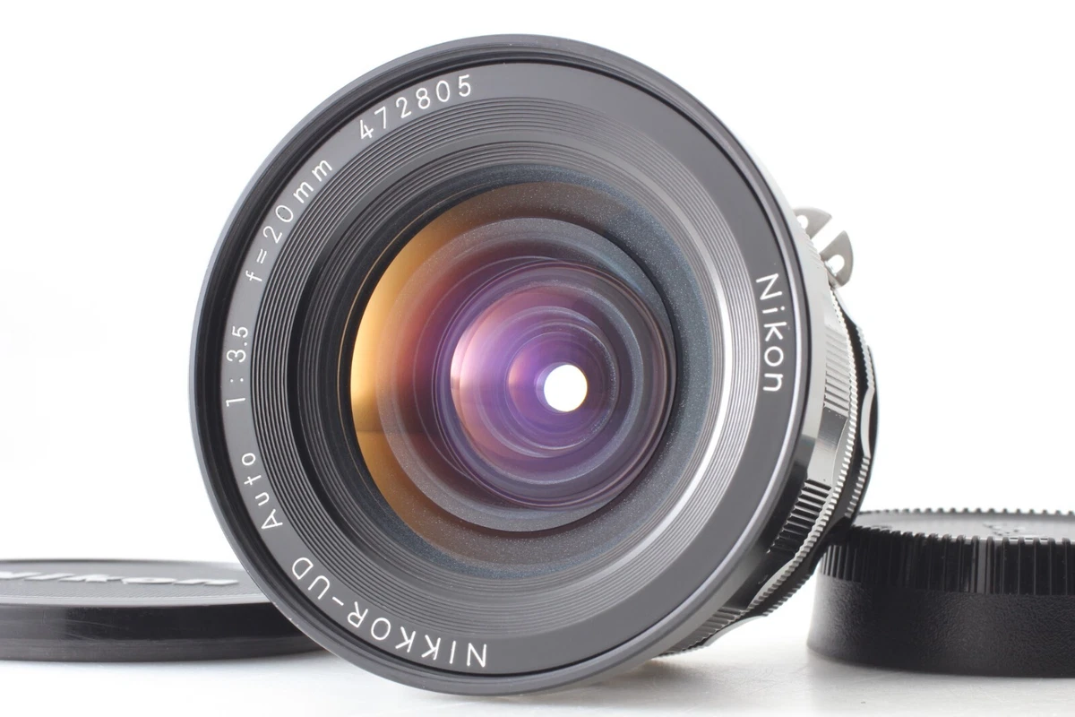 Nikon NIKKOR f/3.5 Camera Lenses 20mm Focal for sale - eBay