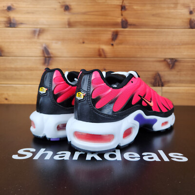 Nike Air Max Plus DJ5138-600 TN Tuned Crimson Mango White Men's Sz