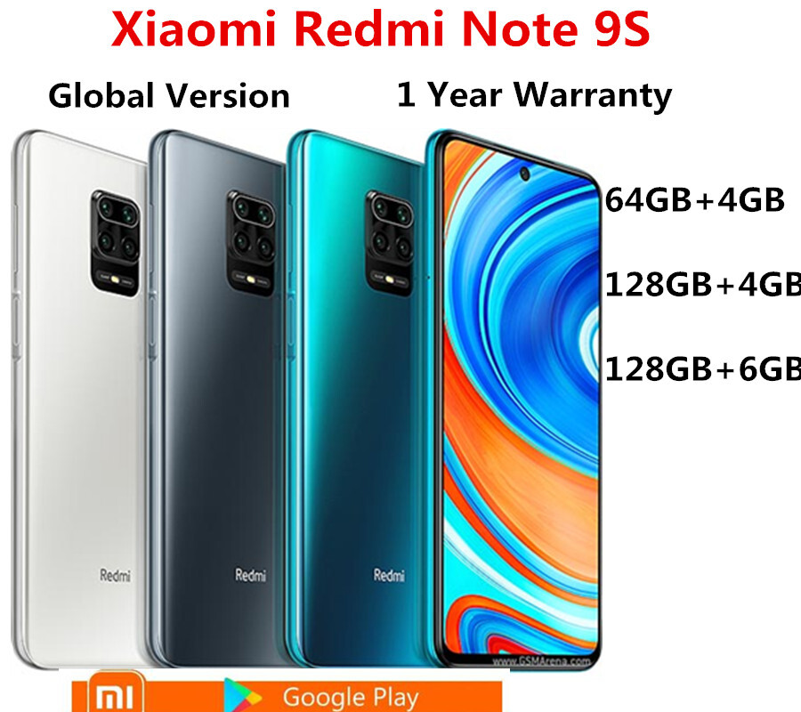Xiaomi Redmi Note 9S - 128 GB - Aurora Blue (Unlocked) for sale