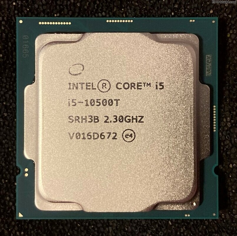 NEW Intel Core 10th Gen i5-10500T 6 CORE CPU 2.3GHz (Turbo 3.80GHz