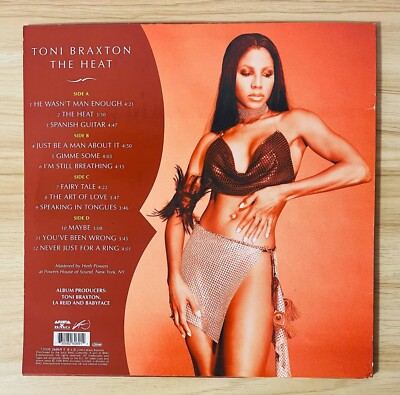 Toni Braxton / The Heat Vinyl 2000 EU Original 2LP LaFace Records
