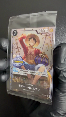 MONKEY D. LUFFY P-075 Southeast Asia Champion Championship 2023