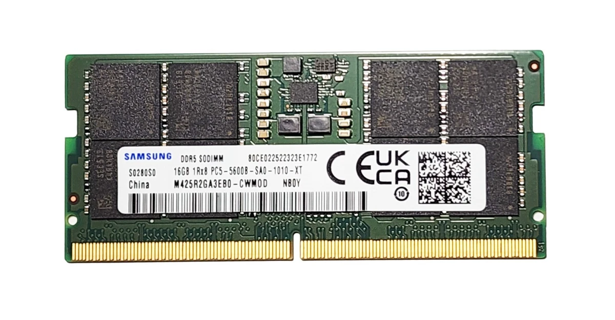 Samsung SO-DIMM 16 GB Computer Memory (RAM) for sale | eBay