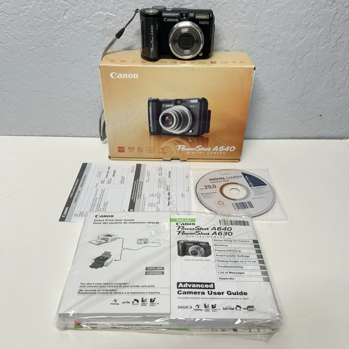 Canon PowerShot A640 Digital Cameras for Sale - Shop New & Used