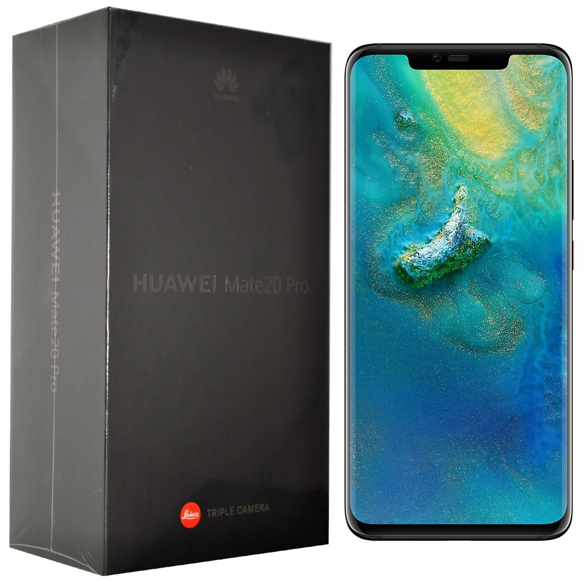New Huawei Mate 20 Pro Single-SIM LYA-L09 128GB Black Factory