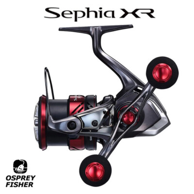 2021 Shimano Sephia XR Spinning Fishing Reel 9/1BB CI4+ Saltwater
