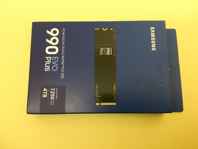 SAMSUNG 990 EVO Plus 4TB PCIe NVMe M.2 2280 Internal SSD MZ