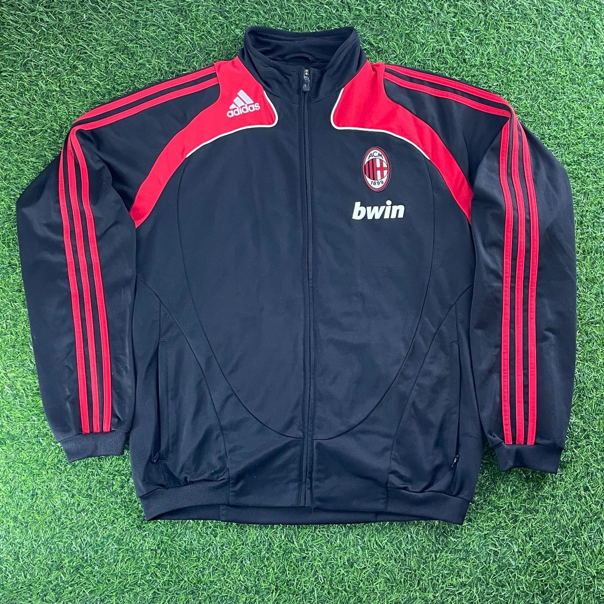 AC Milan 2008 Official Track Jacket Tracksuit - JPN XL / US M