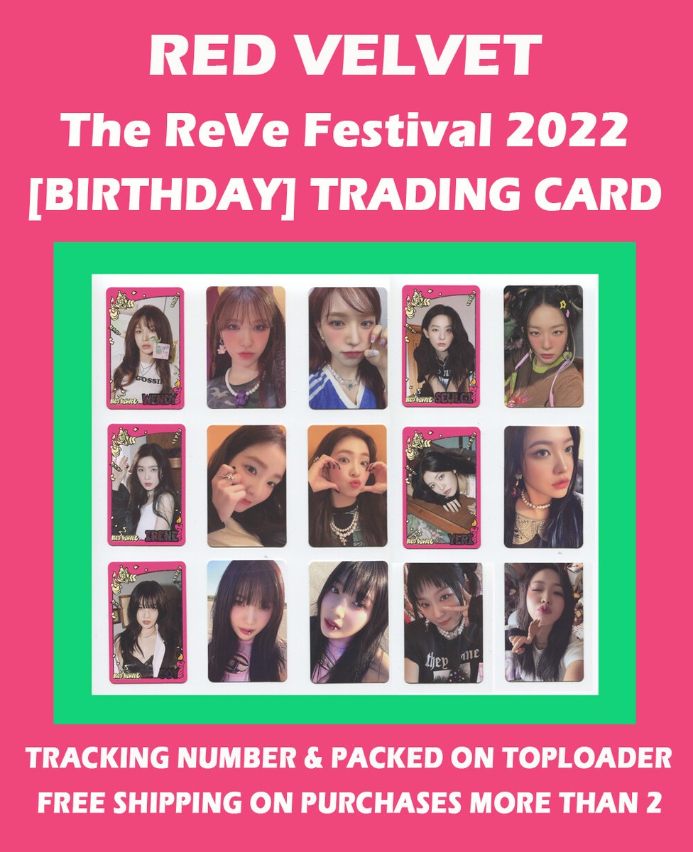 RED VELVET The ReVe Festival 2022 [BIRTHDAY] OFFICIAL MD TRADING
