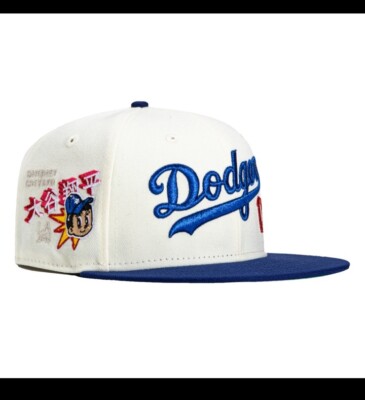 Hat Club Los Angeles Dodgers Shohei Ohtani Anime Patch 7 1/4 New