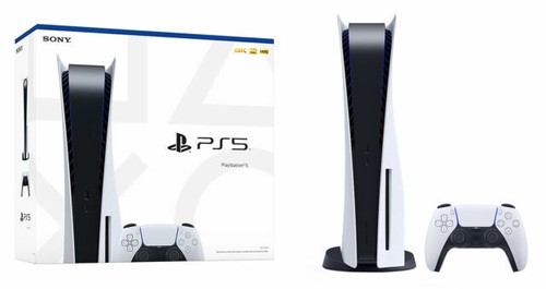 Sony PS5 PlayStation 5 CFI-1000A01 Home Console White 825 GB No