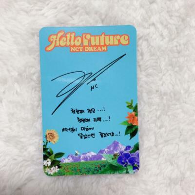NCT DREAM Haechan Hello Future Official Photo card photocard