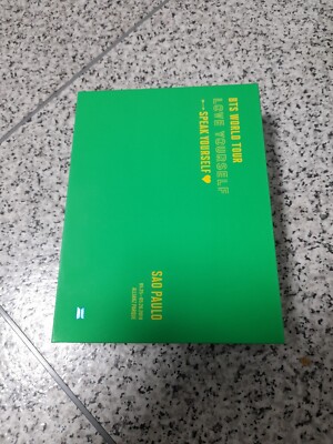 BTS WORLD TOUR LOVE YOURSELF SPEAK YOURSELF SAO PAULO DVD + J-Hope