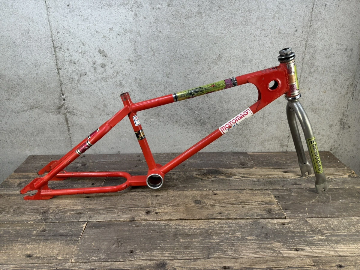 Mongoose Motomag Bmx Frame And Tange Fork 20” Vintage Old School