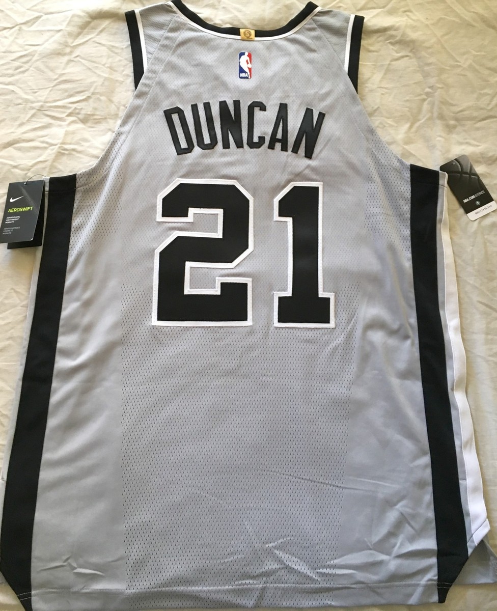 Tim Duncan San Antonio Spurs authentic Nike game model 2014 2015